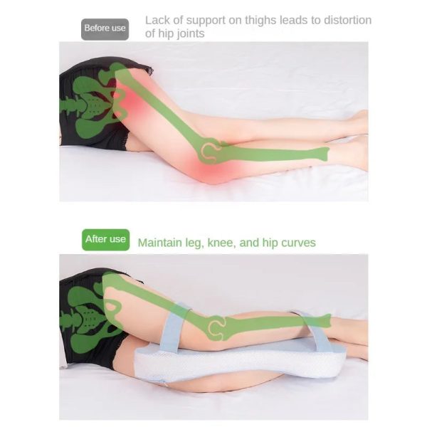 Memory Foam Orthopedic Leg Cushion Pillow Memory Foam Orthopedic Leg Cushion Pillow