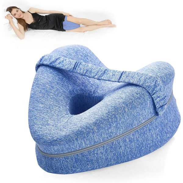 Memory Foam Orthopedic Leg Cushion Pillow Memory Foam Orthopedic Leg Cushion Pillow