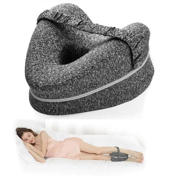 Memory Foam Orthopedic Leg Cushion Pillow Memory Foam Orthopedic Leg Cushion Pillow