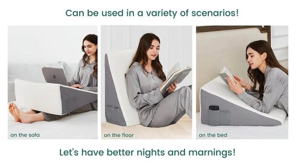Memory Foam Wedge Pillow Memory Foam Wedge Pillow