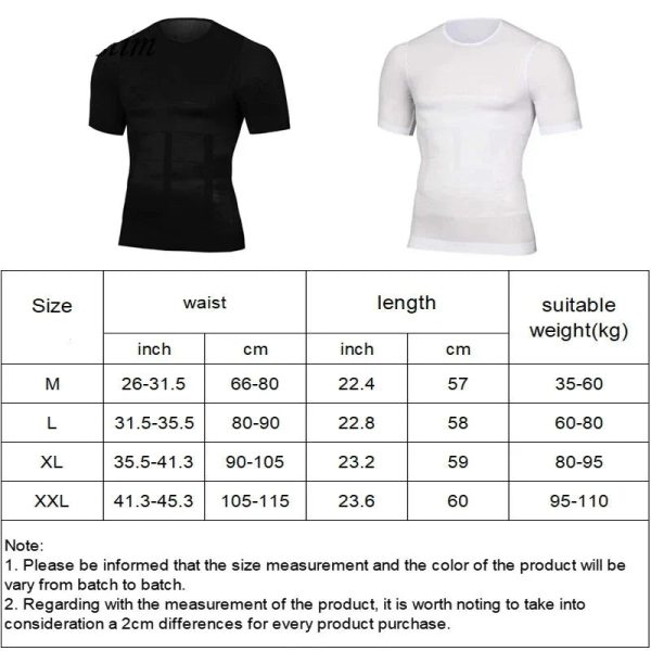 Men'S Body Shaper Slimming T-Shirt Men'S Body Shaper Slimming T-Shirt