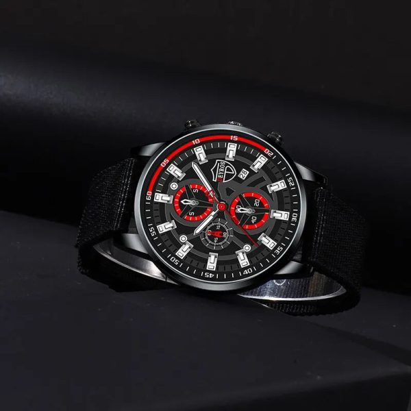 Men’s Minimal Quartz Watch Necklace and Bracelet Set Men’s Minimal Quartz Watch Necklace and Bracelet Set