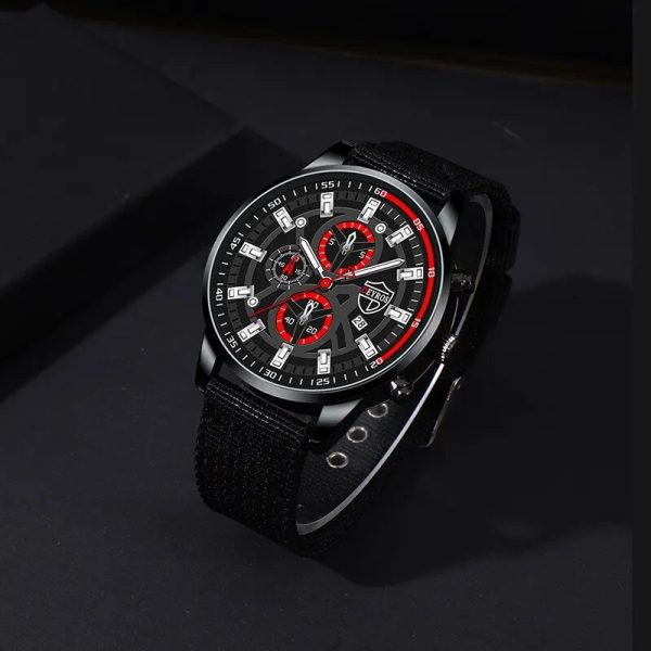 Men’s Minimal Quartz Watch Necklace and Bracelet Set Men’s Minimal Quartz Watch Necklace and Bracelet Set