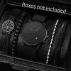 Men’s Quartz Watch and Bracelet Set 4 or 5 Pieces Men’s Quartz Watch and Bracelet Set 4 or 5 Pieces