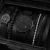 Men’s Quartz Watch and Bracelet Set 4 or 5 Pieces Men’s Quartz Watch and Bracelet Set 4 or 5 Pieces