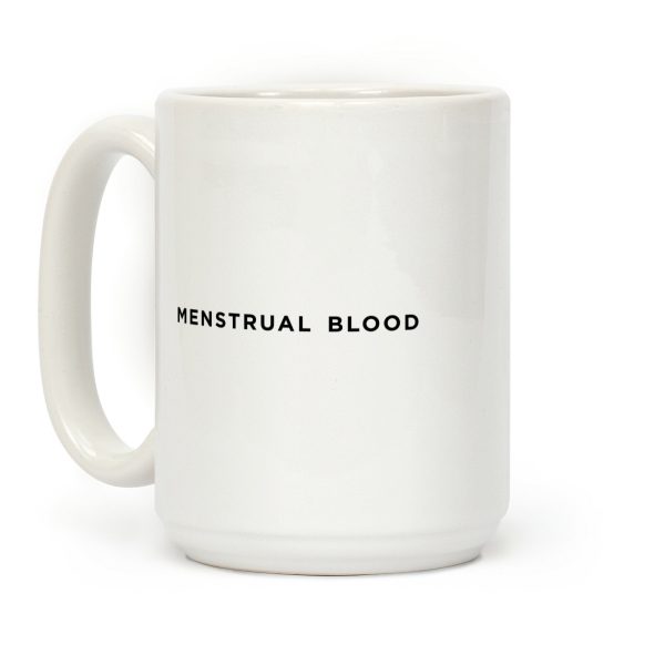 Menstrual Cup Coffee Mug