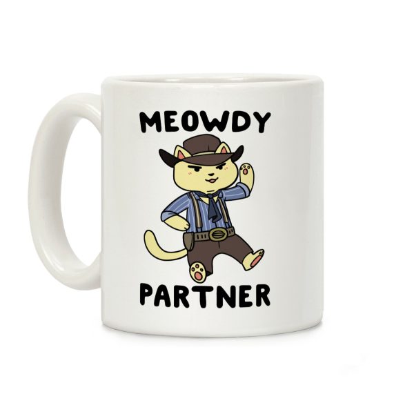Meowdy, Partner - Arthur Morgan Coffee Mug Meowdy, Partner - Arthur Morgan Coffee Mug