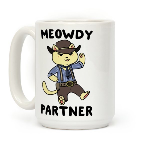 Meowdy, Partner - Arthur Morgan Coffee Mug Meowdy, Partner - Arthur Morgan Coffee Mug