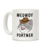 Meowdy Purtner Cowboy Cat Coffee Mug Meowdy Purtner Cowboy Cat Coffee Mug