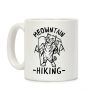 Meowntain Hiking Cat Coffee Mug Meowntain Hiking Cat Coffee Mug