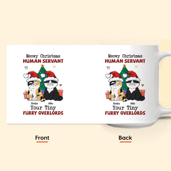 Meowy Christmas - Personalized Mug