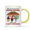 Meowy Christmas Human From Naughty Cats Personalized Mug, Christmas Gift Meowy Christmas Human From Naughty Cats Personalized Mug, Christmas Gift