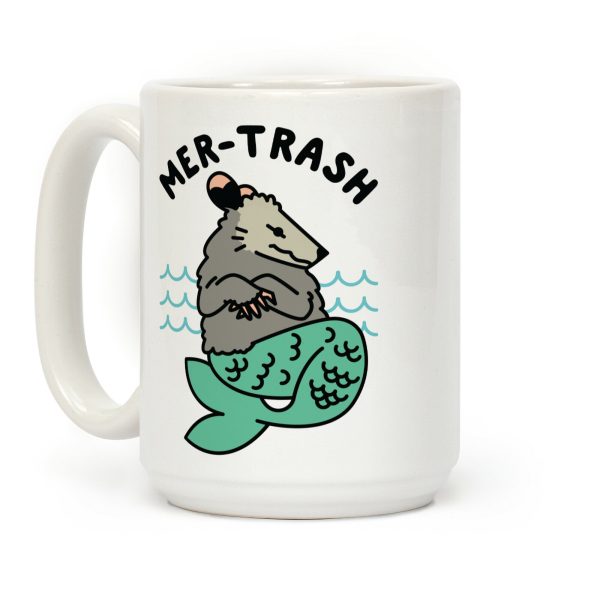 Mer-Trash Opossum Coffee Mug Mer-Trash Opossum Coffee Mug