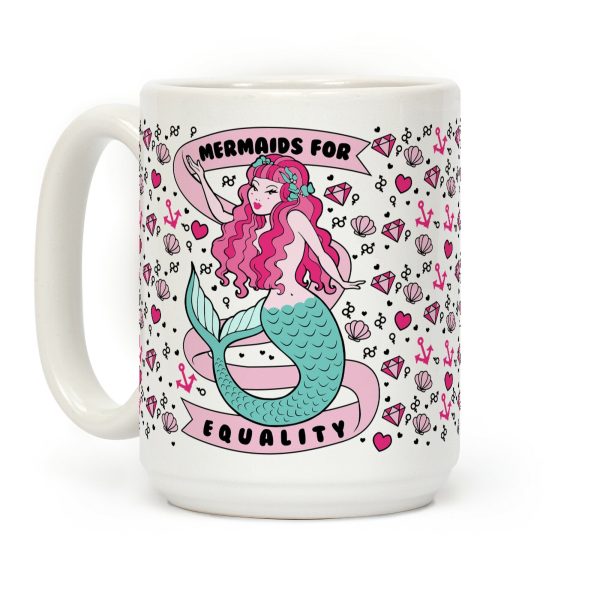 Mermaids For Equality Coffee Mug Mermaids For Equality Coffee Mug