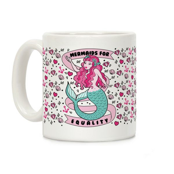 Mermaids For Equality Coffee Mug Mermaids For Equality Coffee Mug