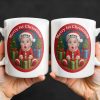 Merry 1st Christmas, Baby With Christmas Tree And Gifts - Personalized Custom Coffee Mug - KID226_MG Merry 1st Christmas, Baby With Christmas Tree And Gifts - Personalized Custom Coffee Mug - KID226_MG