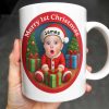 Merry 1st Christmas, Baby With Christmas Tree And Gifts - Personalized Custom Coffee Mug - KID226_MG Merry 1st Christmas, Baby With Christmas Tree And Gifts - Personalized Custom Coffee Mug - KID226_MG