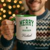 Merry Brother Retro Christmas Personalized Mug, Matching Family Holiday Gift with Custom Name Merry Brother Retro Christmas Personalized Mug, Matching Family Holiday Gift with Custom Name