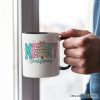 Merry Christmas Coquette Tree Personalized Mug, Preppy Retro Holiday Gift with Custom Name Merry Christmas Coquette Tree Personalized Mug, Preppy Retro Holiday Gift with Custom Name