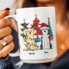 Merry Christmas From The Dog - Personalized Mug Merry Christmas From The Dog - Personalized Mug