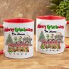 Merry Christmas, Personalized Accent Mug CC-02HTTN090923, Christmas Gift For Family