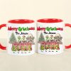 Merry Christmas, Personalized Accent Mug CC-02HTTN090923, Christmas Gift For Family