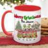 Merry Christmas, Personalized Accent Mug CC-02HTTN090923, Christmas Gift For Family