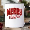Merry Christmas Sequin Personalized Mug, Bold Red Glitter Custom Gift for Festive Holiday Season Merry Christmas Sequin Personalized Mug, Bold Red Glitter Custom Gift for Festive Holiday Season