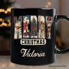 Merry Christmas Vintage Personalized Mug, Santa Tree Reindeer Snowman Nutcracker Gift with Custom Name Merry Christmas Vintage Personalized Mug, Santa Tree Reindeer Snowman Nutcracker Gift with Custom Name