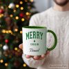 Merry Cousin Christmas Personalized Mug, Matching Family Holiday Gift with Custom Name Merry Cousin Christmas Personalized Mug, Matching Family Holiday Gift with Custom Name