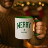 Merry Daddy Retro Christmas Personalized Mug, Matching Family Holiday Gift with Custom Name Merry Daddy Retro Christmas Personalized Mug, Matching Family Holiday Gift with Custom Name