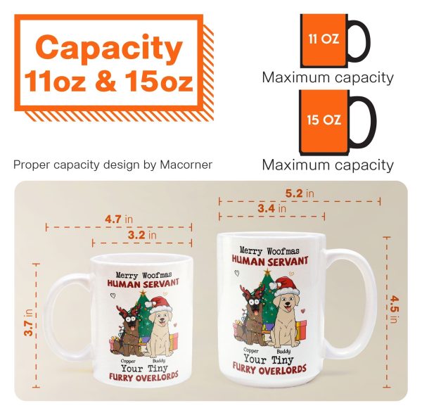 Merry Woofmas - Personalized Mug