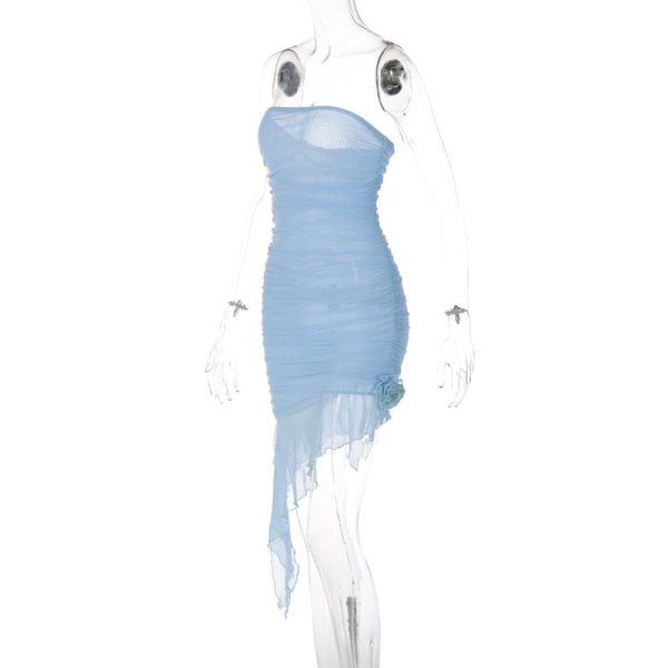 Mesh See Through Bodycon Mini Dresses Mesh See Through Bodycon Mini Dresses