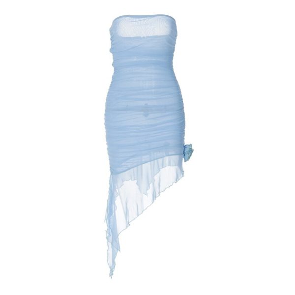 Mesh See Through Bodycon Mini Dresses Mesh See Through Bodycon Mini Dresses