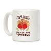 Mess With The Gobble You Get The Squabble Coffee Mug Mess With The Gobble You Get The Squabble Coffee Mug