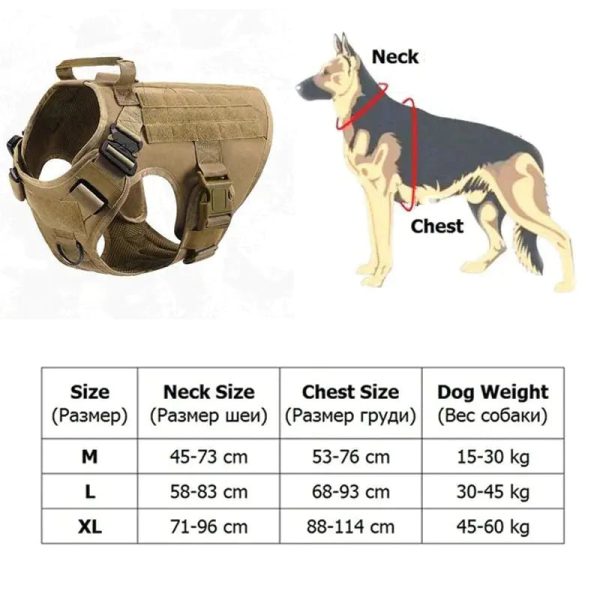 Metal Buckle Tactical Dog Harness Metal Buckle Tactical Dog Harness