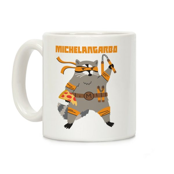 Michelangarbo (Michelangelo Raccoon) Coffee Mug Michelangarbo (Michelangelo Raccoon) Coffee Mug