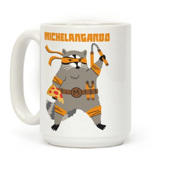 Michelangarbo (Michelangelo Raccoon) Coffee Mug Michelangarbo (Michelangelo Raccoon) Coffee Mug