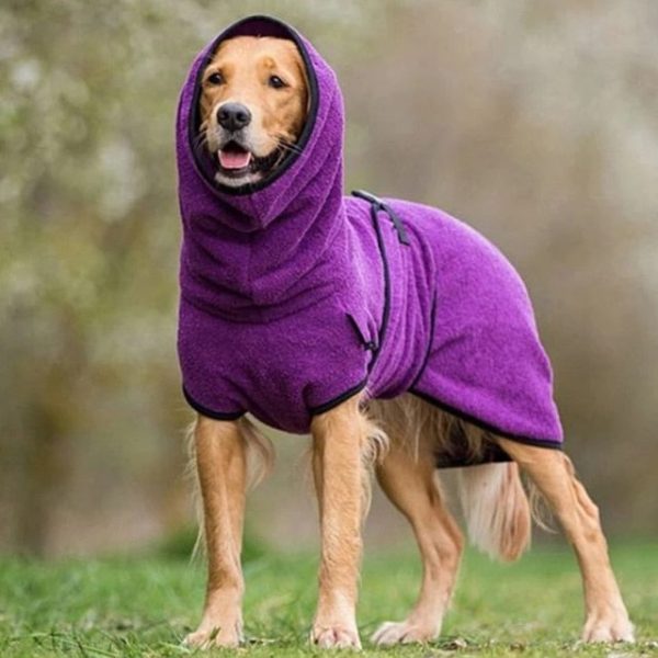 Microfiber Dog Bathrobe