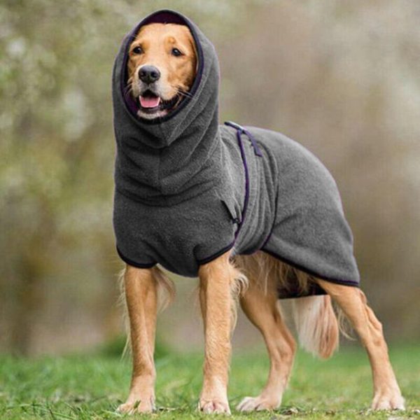 Microfiber Dog Bathrobe