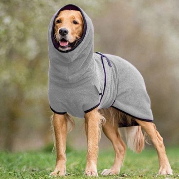 Microfiber Dog Bathrobe