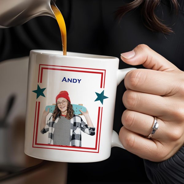 Middle Child The Reason We Have The Rules Mug With Stars - Personalized Custom Coffee Mug - FAM241_MG Middle Child The Reason We Have The Rules Mug With Stars - Personalized Custom Coffee Mug - FAM241_MG