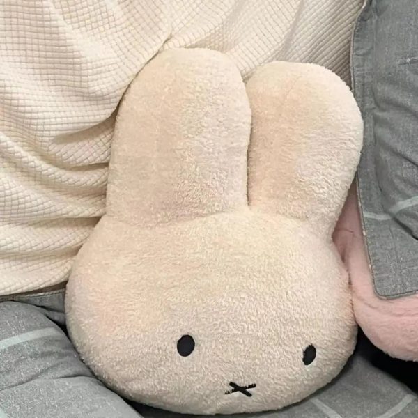 Miffy Plush Doll – Soft Bed Pillow and Sofa Cushion for Kids and Adults