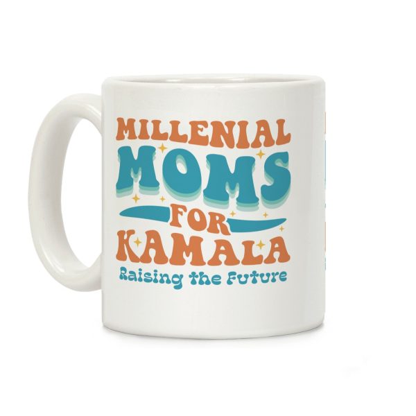 Millennial Moms for Kamala Coffee Mug Millennial Moms for Kamala Coffee Mug