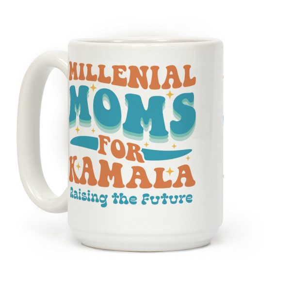 Millennial Moms for Kamala Coffee Mug Millennial Moms for Kamala Coffee Mug