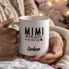 Mimi Mode Personalized Mug, All Day Every Day Grandma Gift With Custom Name Mimi Mode Personalized Mug, All Day Every Day Grandma Gift With Custom Name