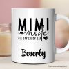 Mimi Mode Personalized Mug, All Day Every Day Grandma Gift With Custom Name Mimi Mode Personalized Mug, All Day Every Day Grandma Gift With Custom Name