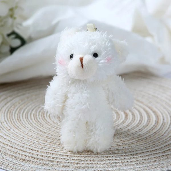 Mini Blush Teddy Plush Keychain Doll Mini Blush Teddy Plush Keychain Doll