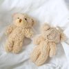 Mini Blush Teddy Plush Keychain Doll Mini Blush Teddy Plush Keychain Doll