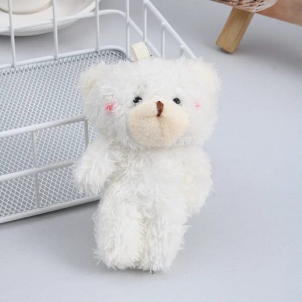 Mini Blush Teddy Plush Keychain Doll Mini Blush Teddy Plush Keychain Doll